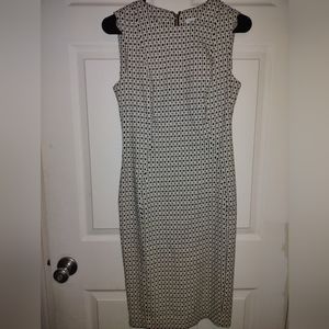 Calvin Klein Dress, black and white size 4